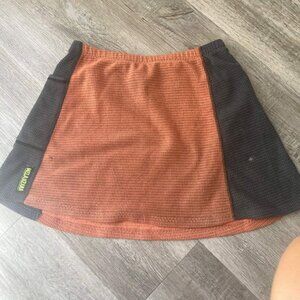 Melanzana Orange and Black Skirt